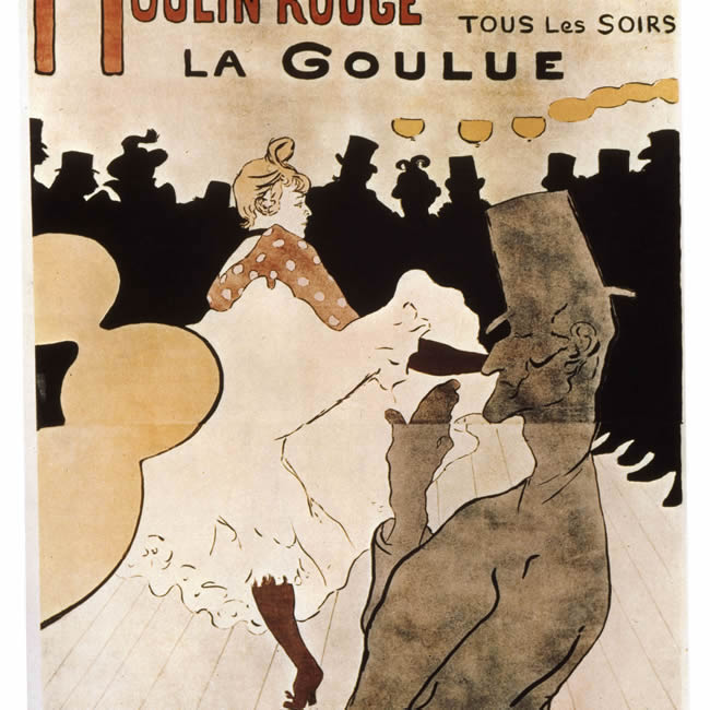 'La Goulue au Moulin Rouge', 1892. Artist: Henri de Toulouse-Lautrec