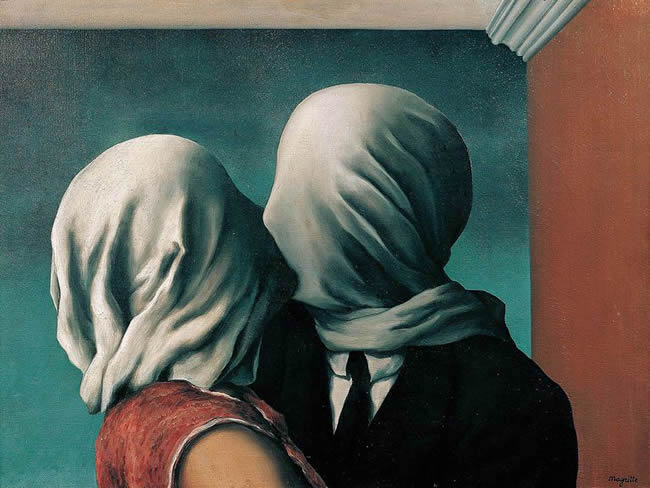Ren&eacute; Magritte - The Lovers, 1928