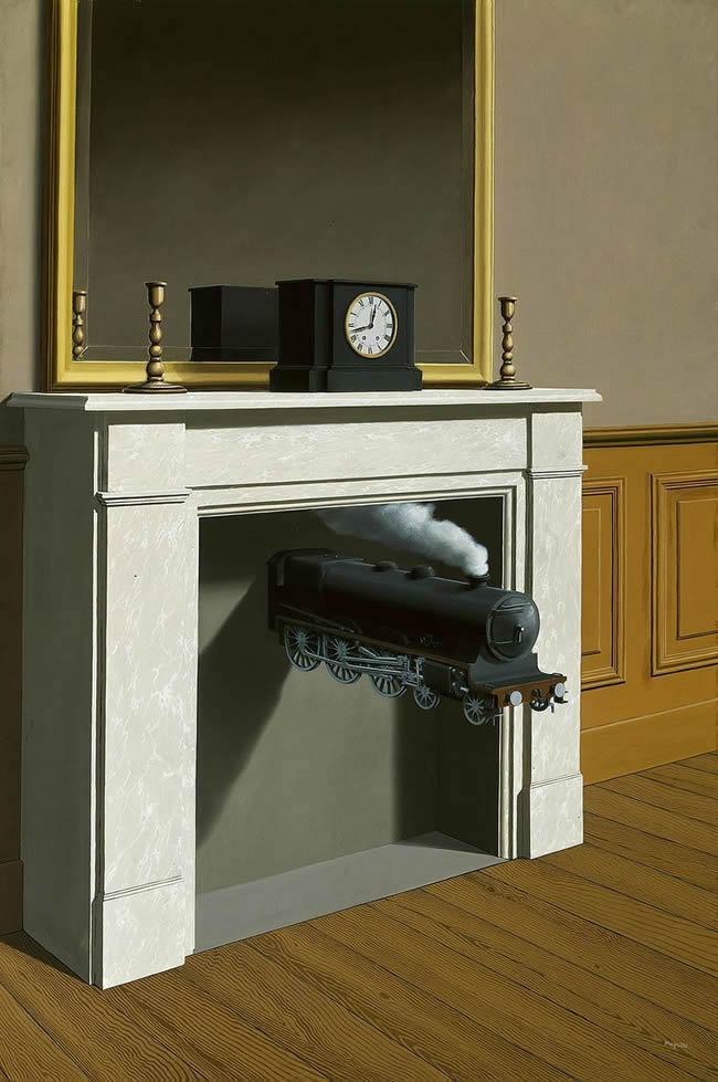 Ren&eacute; Magritte - Time Transfixed, 1938