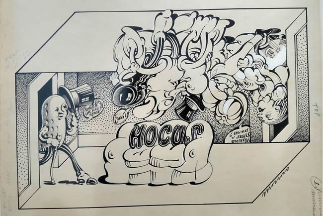 Hocus Pocus by Victor Moscoso