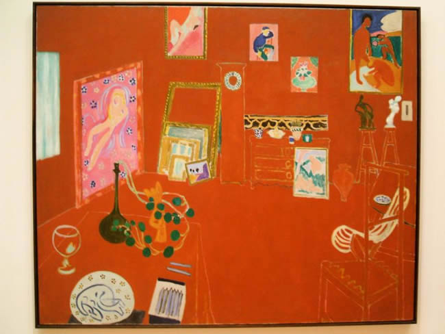 Matisse's Red Studio
