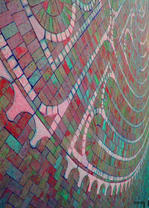 Abstract Art Painting Idea labyrinth