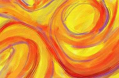 Let the painting go where it wants to.