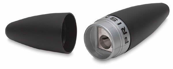 An open Pocket Pencil Sharpener.