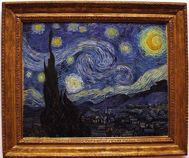 The Starry Night - Vincent van Gogh