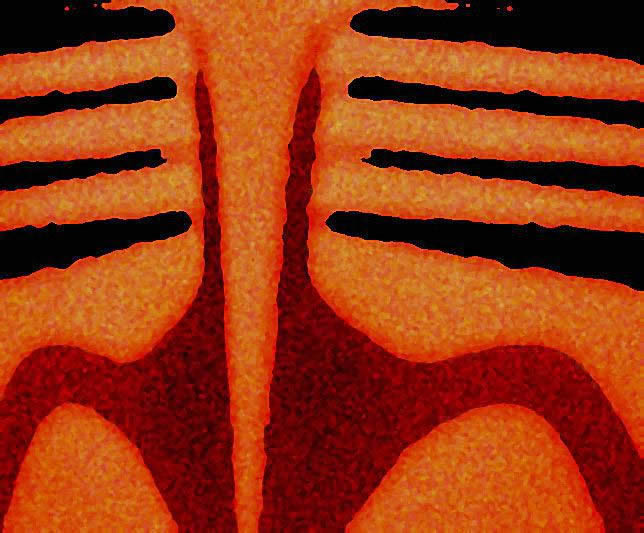 Abstract Art Painting Idea: Fork or Ribs?
