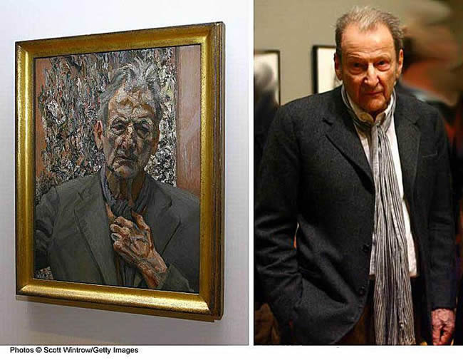 Lucian Freud Self Portrait Painting