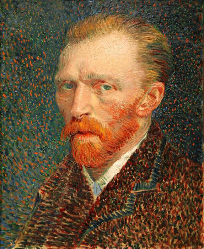 self-portrait of Van Gogh