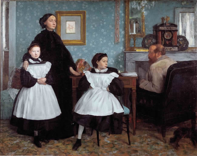 Portrait of the Bellelli Family by Edgar Degas
