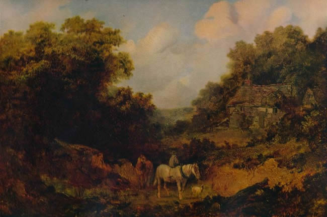 Lane Scene', 1851, (1935). From the collection of the Bolton Museum and Art Gallery, Bolton.