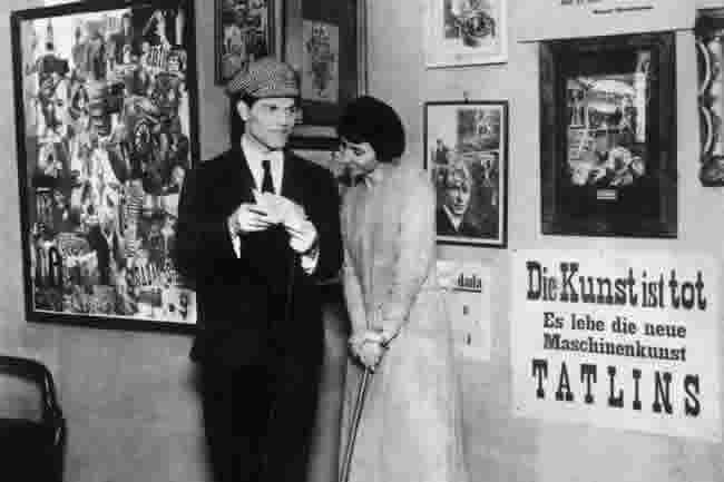 Hannah Hoch and Raoul Hausmann at 1920 International Dada Fair