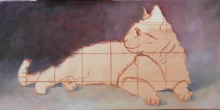 Painting a background