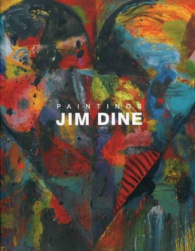 Book of Jim Dine paintings from Pace Gallery