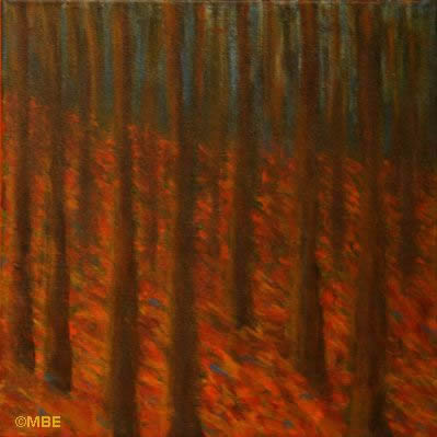 Tree Painting Step by Step Demo -- Tree Painting in the Style of Klimt