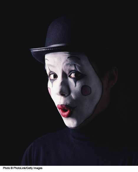 Face painting Mime