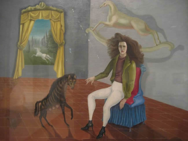 Leonora Carrington's Surrealist self-portrait