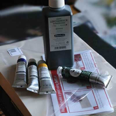 lino printing supplies