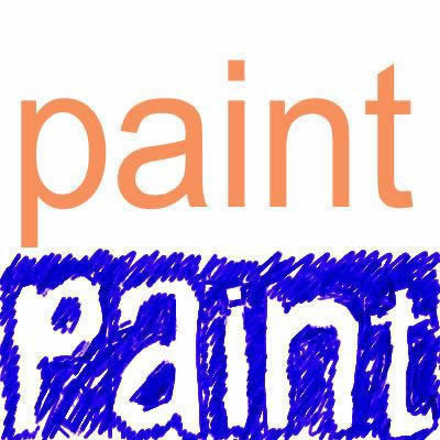 Negative Space painting