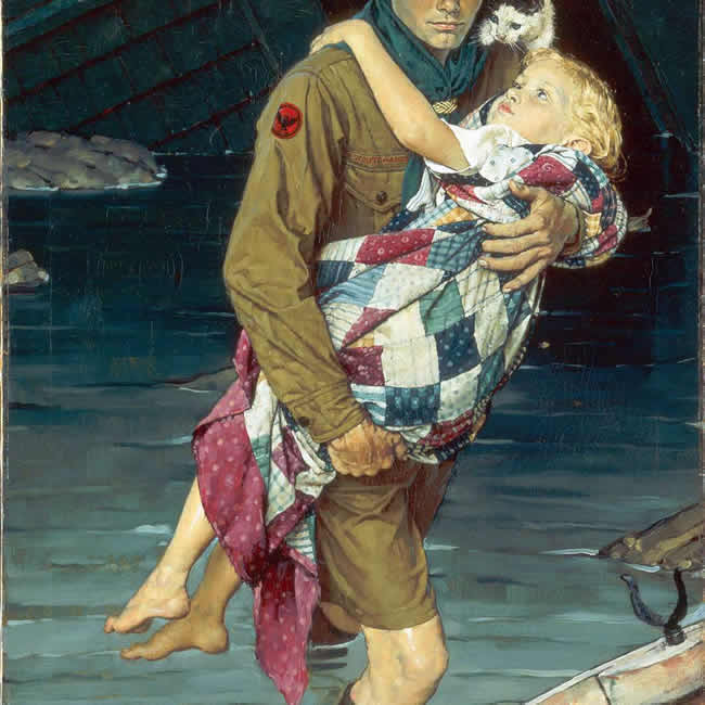 &copy; The Norman Rockwell Estate; used with permission