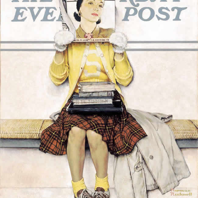 &copy; The Norman Rockwell Estate; used with permission