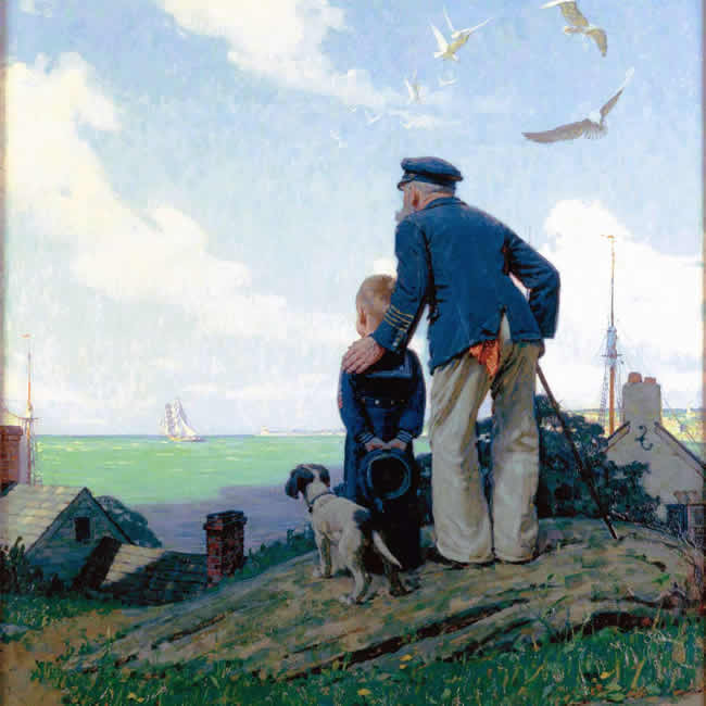 &copy; The Norman Rockwell Estate; used with permission