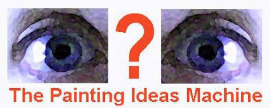 Ask other people for painting ideas, they're sure to have different ideas