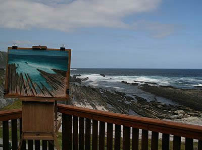 Pastel Painting Step-by-Step Demonstration: Seascape