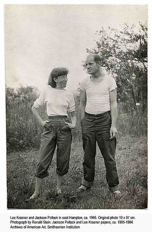 Lee Krasner and Jackson Pollock