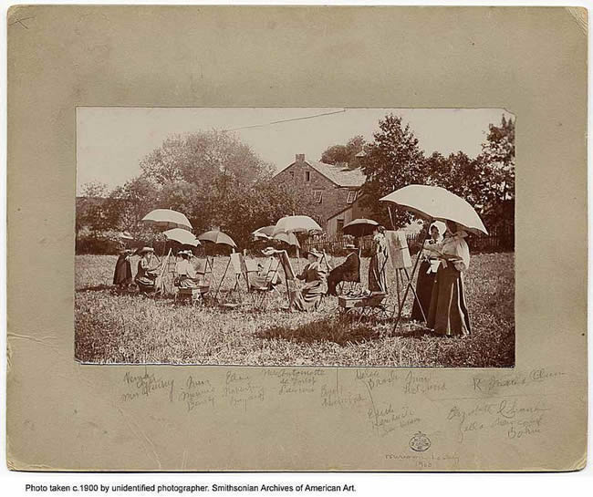 Summer Art School in 1900