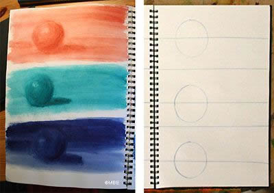 Painting Basic Shapes: Sphere