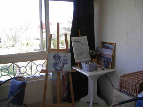 Artist studio