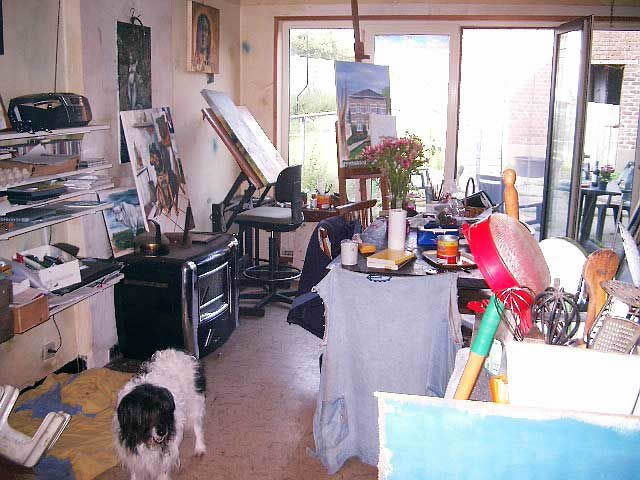 Painting studio