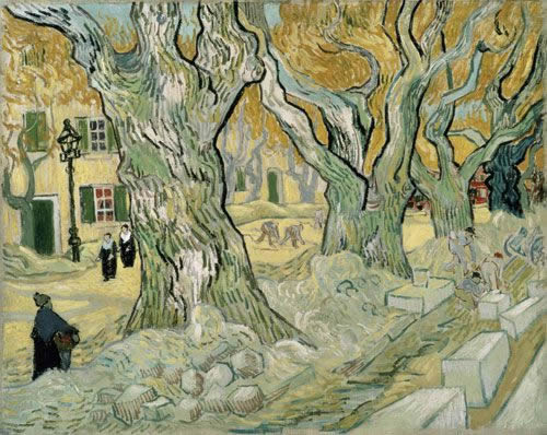 Vincent van Gogh, The road menders, 1889.