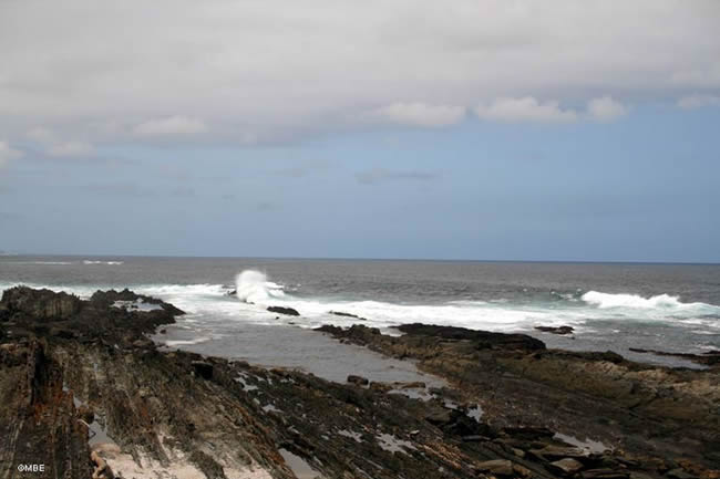 Seascape Reference Photos for Artists: Tsitsikamma Gray Sky