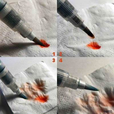 How to use a waterbrush