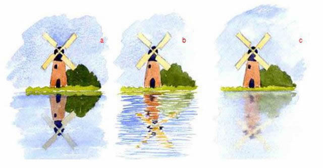 How to Paint Reflections in Water