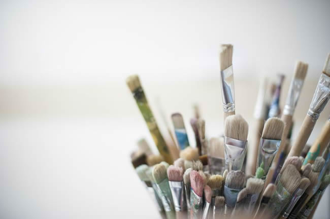 Artist's brushes