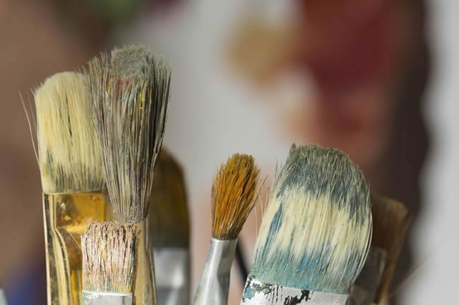 Artist's brushes