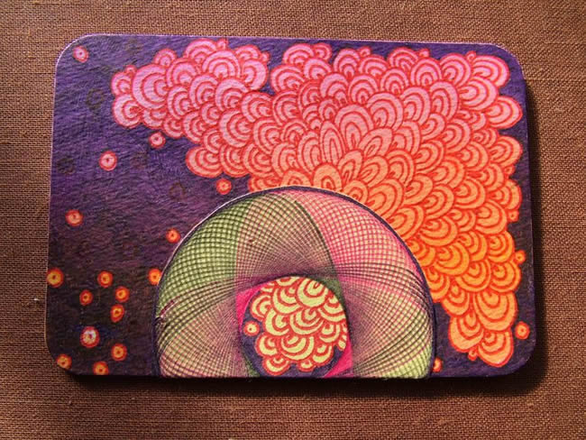 artist trading card ATC