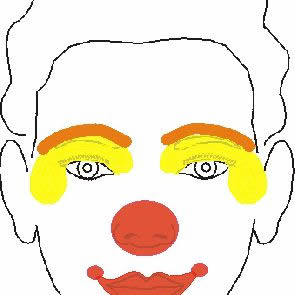 Face Painting Designs Easy Clown