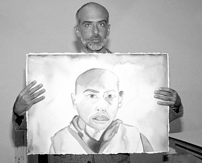 Francesco Flemente self-portrait