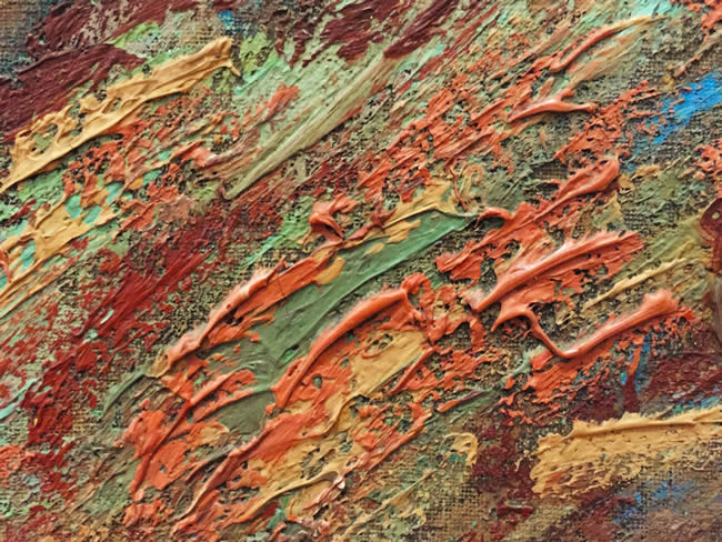 Full Frame Shot Of Multi Colored Painting