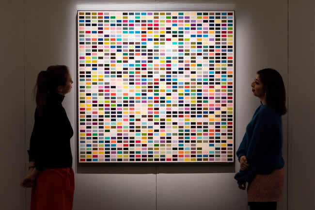 Gerhard Richter Color Chart Painting