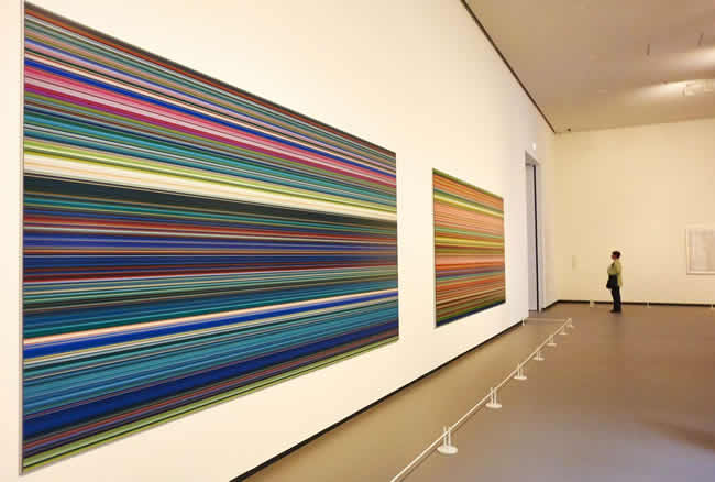Gerhard Richter abstract color chart
