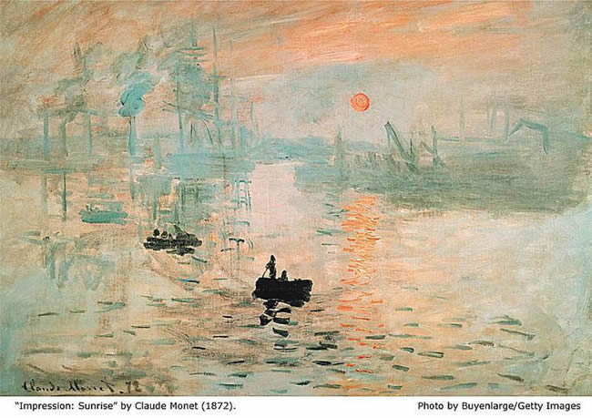 Sunrise - Monet (1872)