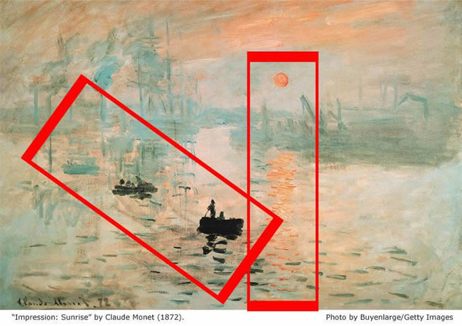 Famous paintings Impression Sunrise by Monet 1872