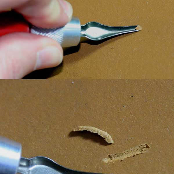 Cutting lino for printmaking