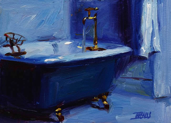 Litzie's Tub II by Pam Ingalls