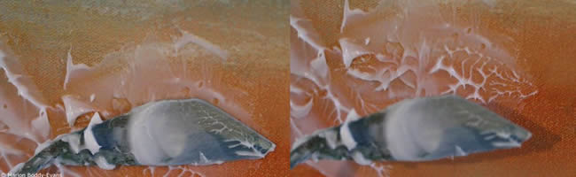 Matt acrylic texture paste