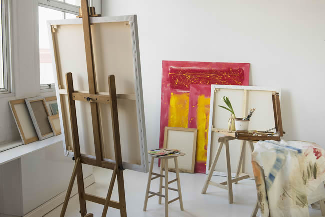 Painter's studio